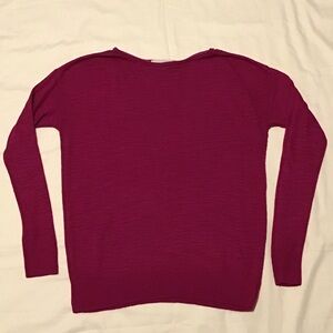 Loft Magenta Sweater